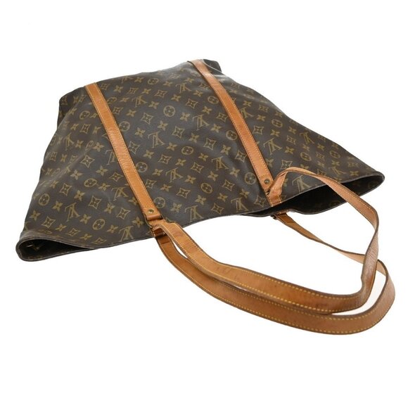 LOUIS VUITTON Sac Shopping GM Shoulder Tote Bag Monogram Leather - Picture 6 of 16